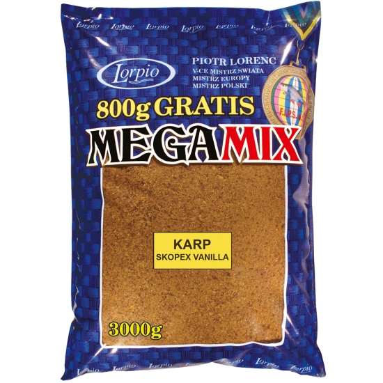 Lorpio Zanęta Mega Mix Karp Skopex Vanilla